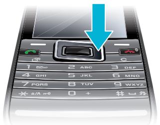 SONY ERICSSON ELM - Navigation - 1