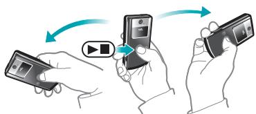 SONY ERICSSON W508 - Pour changer de plage - 1