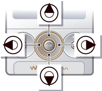 SONY ERICSSON W705 - Navigation - 1