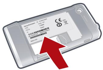 SONY ERICSSON XPERIA X2 - Numéro IMEI - 1
