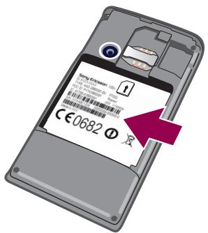 SONY ERICSSON XPERIA X8 - Numero IMEI - 1