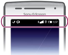 SONY ERICSSON XPERIA X8 - Barred'etat - 1