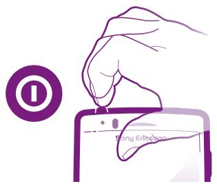 SONY ERICSSON XPERIA ARC - Mise sous tension du téléphone - 1