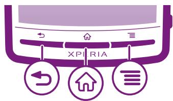 SONY ERICSSON XPERIA ARC - Les touches - 1