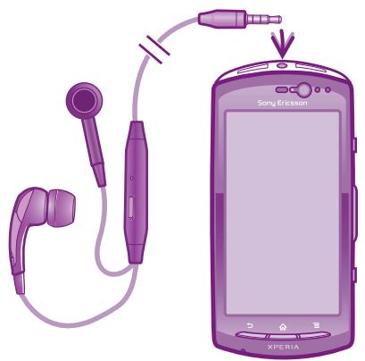 SONY ERICSSON XPERIA NEO - Stéréo portable mains libres - 1
