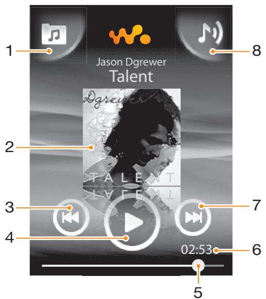 SONY ERICSSON YENDO - Présentation du lecteur walkman™ - 1