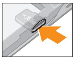 SONY ERICSSON YENDO - Pour insérer ou supprimer une carte mémoire - 1
