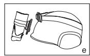 GEONAUTE CAMERA VIDEO X-SNIPE 300 - Montage sur le casque utilisant la bande silicone - 5