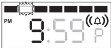GEONAUTE CHRONO 300 - Mode de réglage de l'alarme - 1
