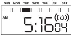 GEONAUTE CHRONO 300 - ① Mode heure/date (time) - 1