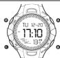 GEONAUTE MONTRE MW100 - Mode heure - 1