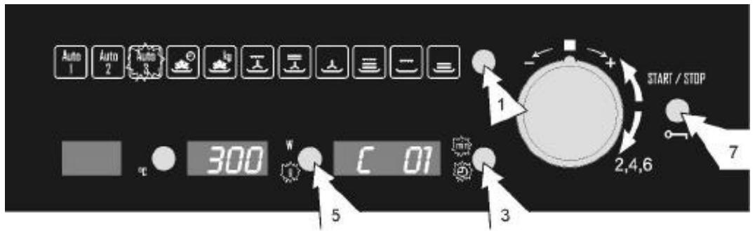 ROSIERES RSCM 48 IN - Fonction Spéciale P3: Décongeler et gratiner - 1