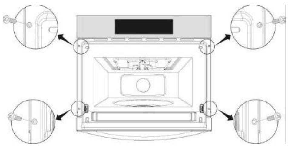ROSIERES RSCM 48 IN - Dimensions pour l'installation du four / Installation - 3