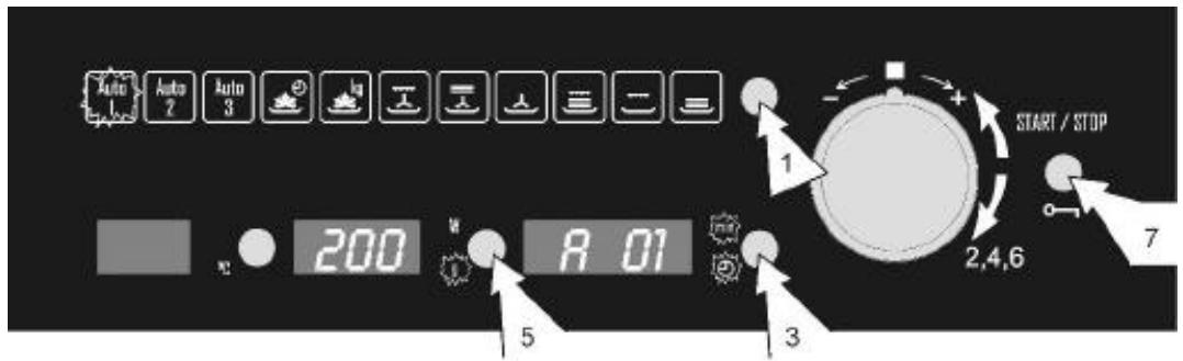 ROSIERES RSCM 48 IN - Special Function P1: Heating food - 1