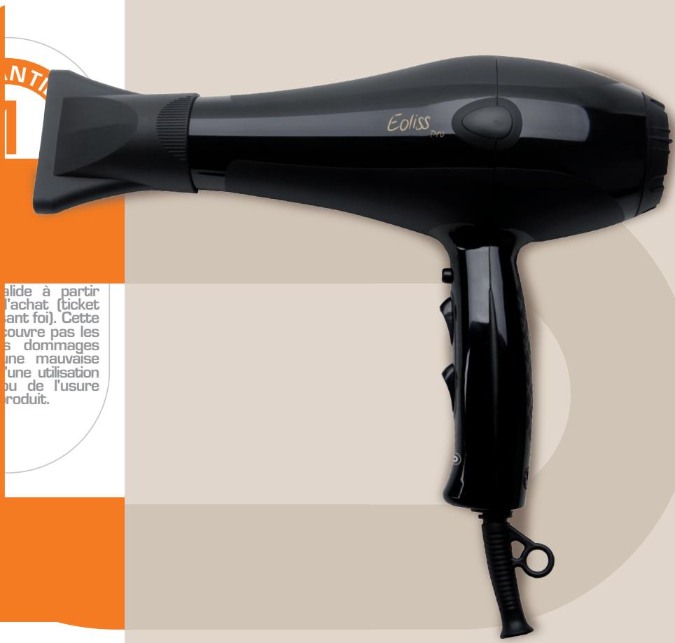 ESSENTIELB ESC1 PRO,  ESC1 PRO,  ESCV 1801 - Sèche cheveux professionnel - 1