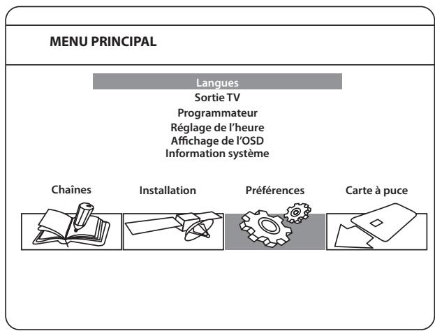ESSENTIELB GENIUS HDII TNTSAT - MENUPRÉFERENCES - 1