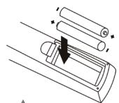 ESSENTIELB GENIUS HDII TNTSAT - INSERTION DES PILES - 2