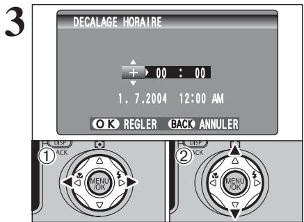 FUJI F810 - HEURE MONDIALE (DECALAGE HORAIRE) - 3