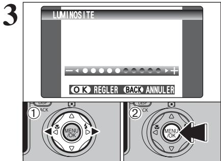 FUJI F810 - REGLAGE DE LA LUMINOSITE DU MONITEUR LCD / REGLAGE DU VOLUME - 3