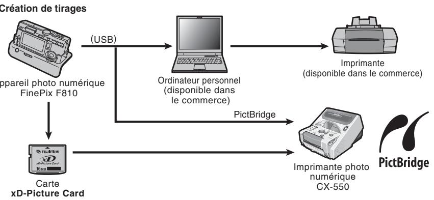 FUJI F810 - Options pour extension du système - 1