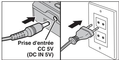 FUJI F810 - Utilisation de l'adaptateur secteur - 1