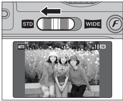 FUJI F810 - CHANGEZ LE REGLAGE SUR WIDE / STD - 1