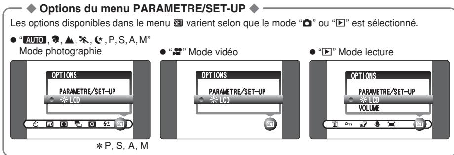 FUJI F810 - REGLAGE DE LA LUMINOSITE DU MONITEUR LCD / REGLAGE DU VOLUME - 4