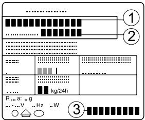 LIEBHERR CUN 3021 - Technische Dienst en typeplaatje - 2