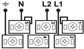 SCHOLTES CI 66V A - Fitting the power supply cable - 4