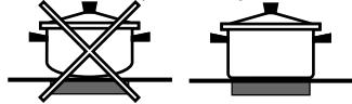 SCHOLTES CI 66V A - Practical advice on using the hob - 1