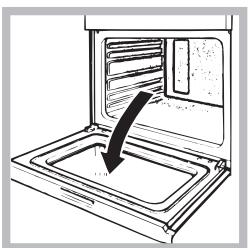 SCHOLTES FP E6.1 GF S - Backofentür reinigen - 1