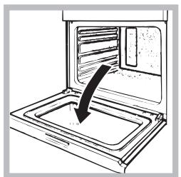 SCHOLTES FP E6.1 GF S - Cleaning the oven door - 1