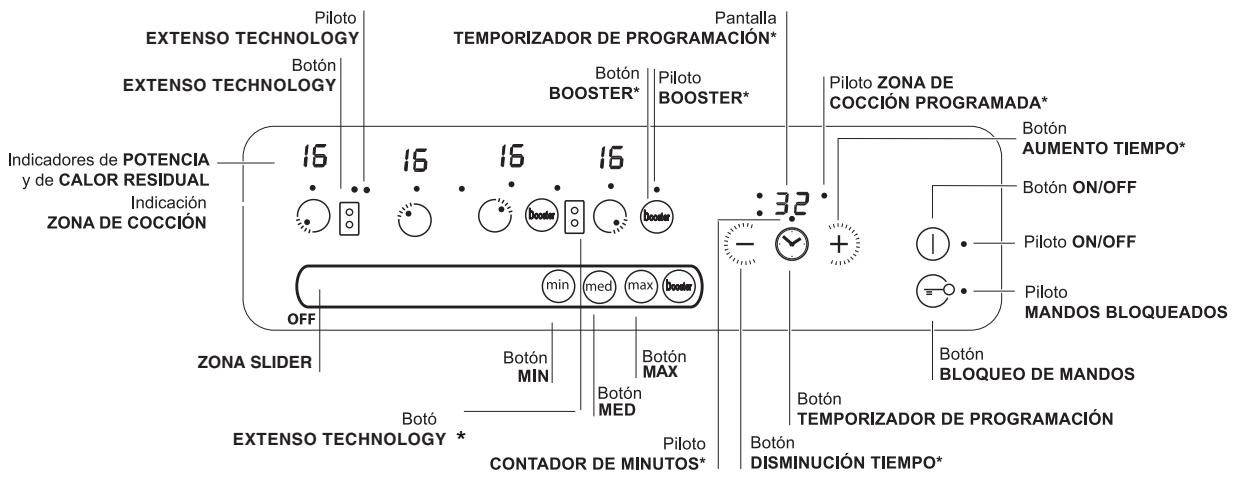 SCHOLTES TIS 62 CP L - Panel de control - 1