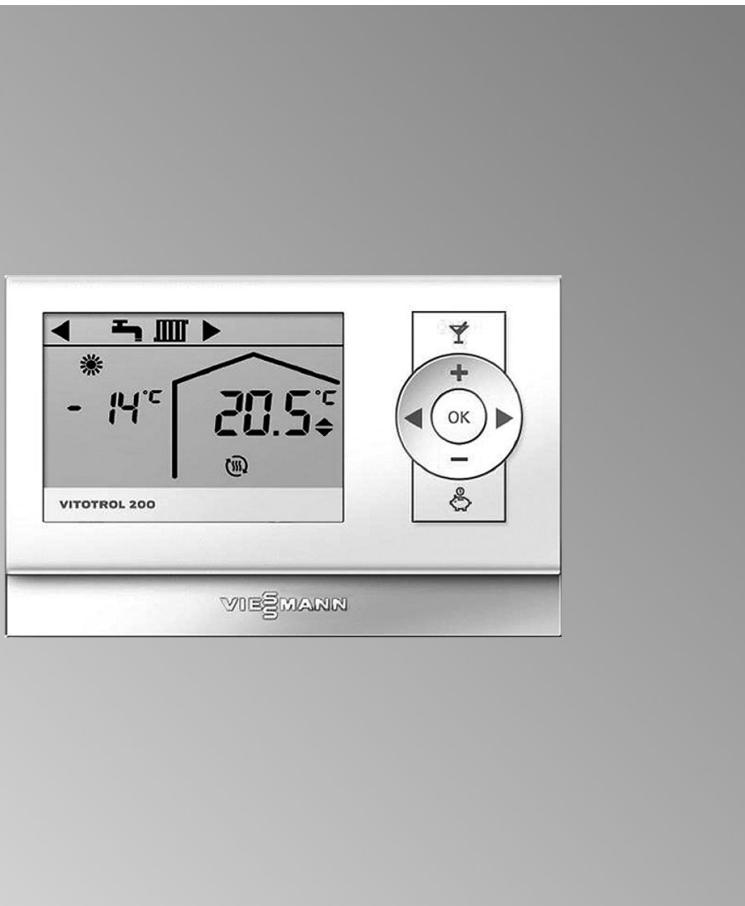 VIESSMANN VITOTROL 200A - VITOTROL 200A - 2
