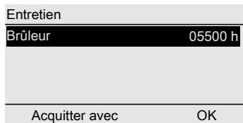 VIESSMANN VITOTROL 300A - Interrogier le message d'entretien - 1