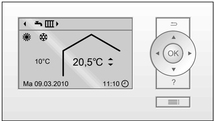 VIESSMANN VITOTROL 300A - Organes de commande - 1