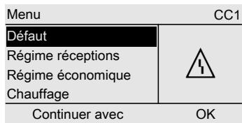 VIESSMANN VITOTROL 300A - Interrogier le message de défaut (suite) - 2