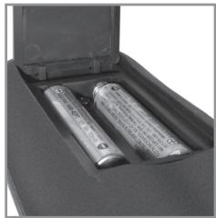 MELICONI FULLY 8 - PLAATSEN VAN DE BATTERIJEN - 1