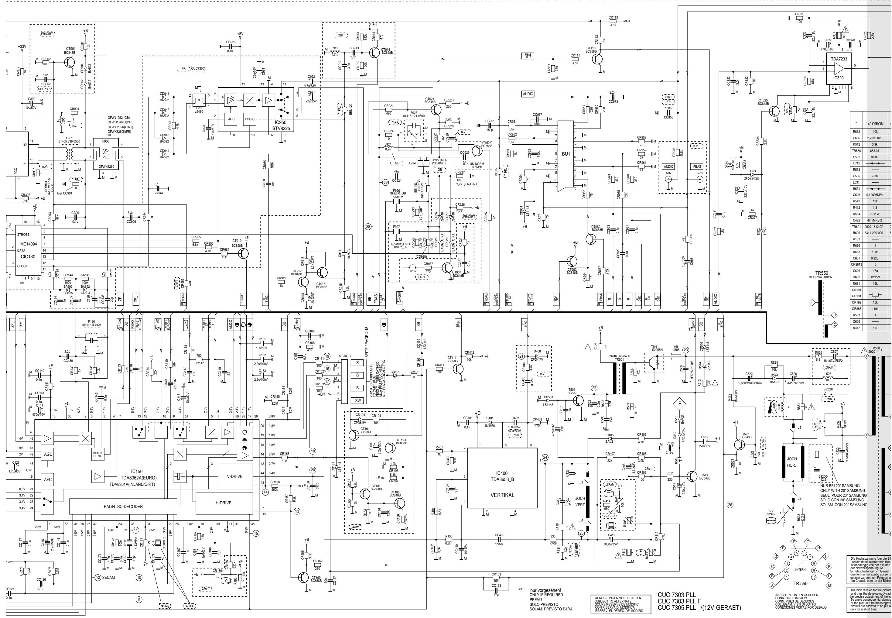 GRUNDIG CUC 7303 F - Chassis Board - 5