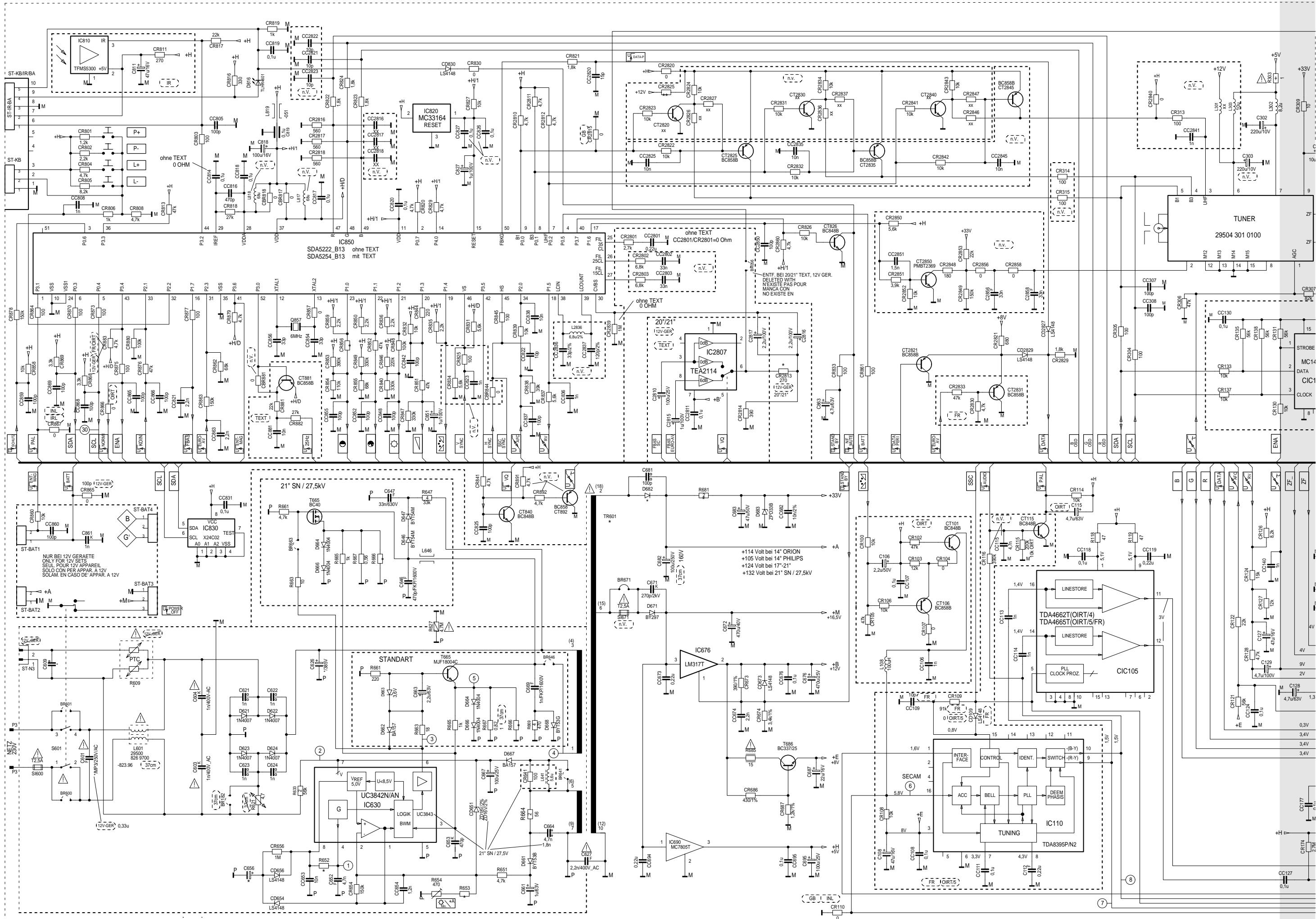 GRUNDIG CUC 7303 F - Chassis Board - 4