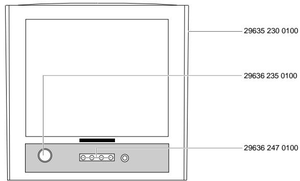 GRUNDIG CUC 7303 F - C.I. tube / CRT Panel - 5