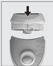 GRUNDIG LE 7940 DAMENEPILIERER, A/N SHAVER - Attention - 2