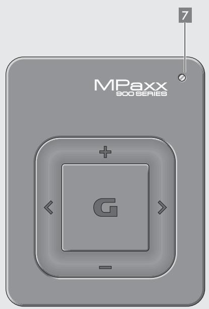 GRUNDIG MPAXX 940 BLACK - Éléments de commande - 3