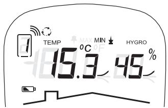 OTIO HHS-4041 - Écran LCD - zone du haut - 1