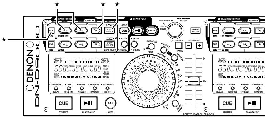DENON DN-D9000 - Effacement des données Sampler - 3