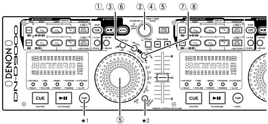 DENON DN-D9000 - EFFECTOR (FX) - 1