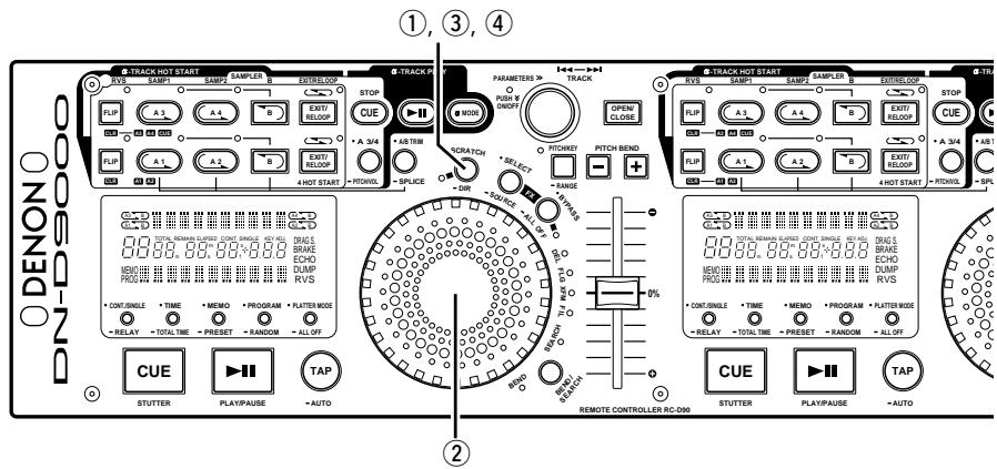 DENON DN-D9000 - 6Scratch - 1