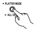 DENON DN-D9000 - Annulation de tous les Platter effects - 1