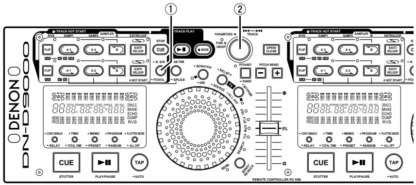 DENON DN-D9000 - A3/A4 POUR SAMPLER, 4 HOT START, ALPHA-TRACK HOT START - 1