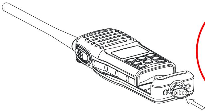 NAVICOM RT-320 - Charging and Installing the battery pack - 1